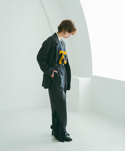 Ruffle Slacks