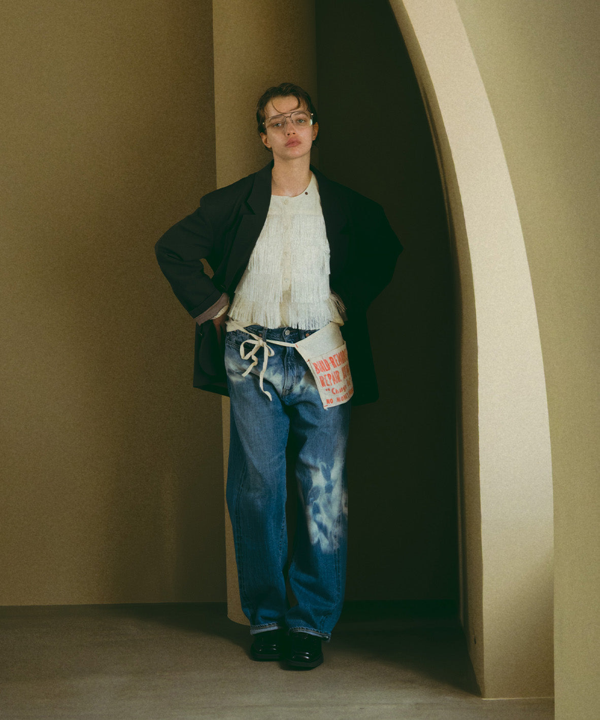 Denim 5 Pocket Pants