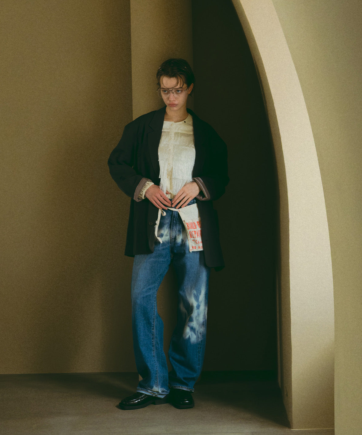 Denim 5 Pocket Pants