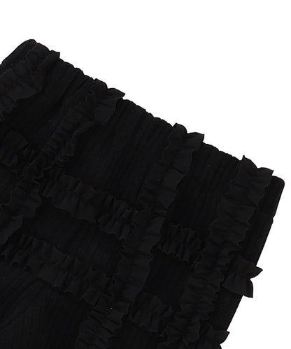 Chenille Corduroy Knit Biker Shorts