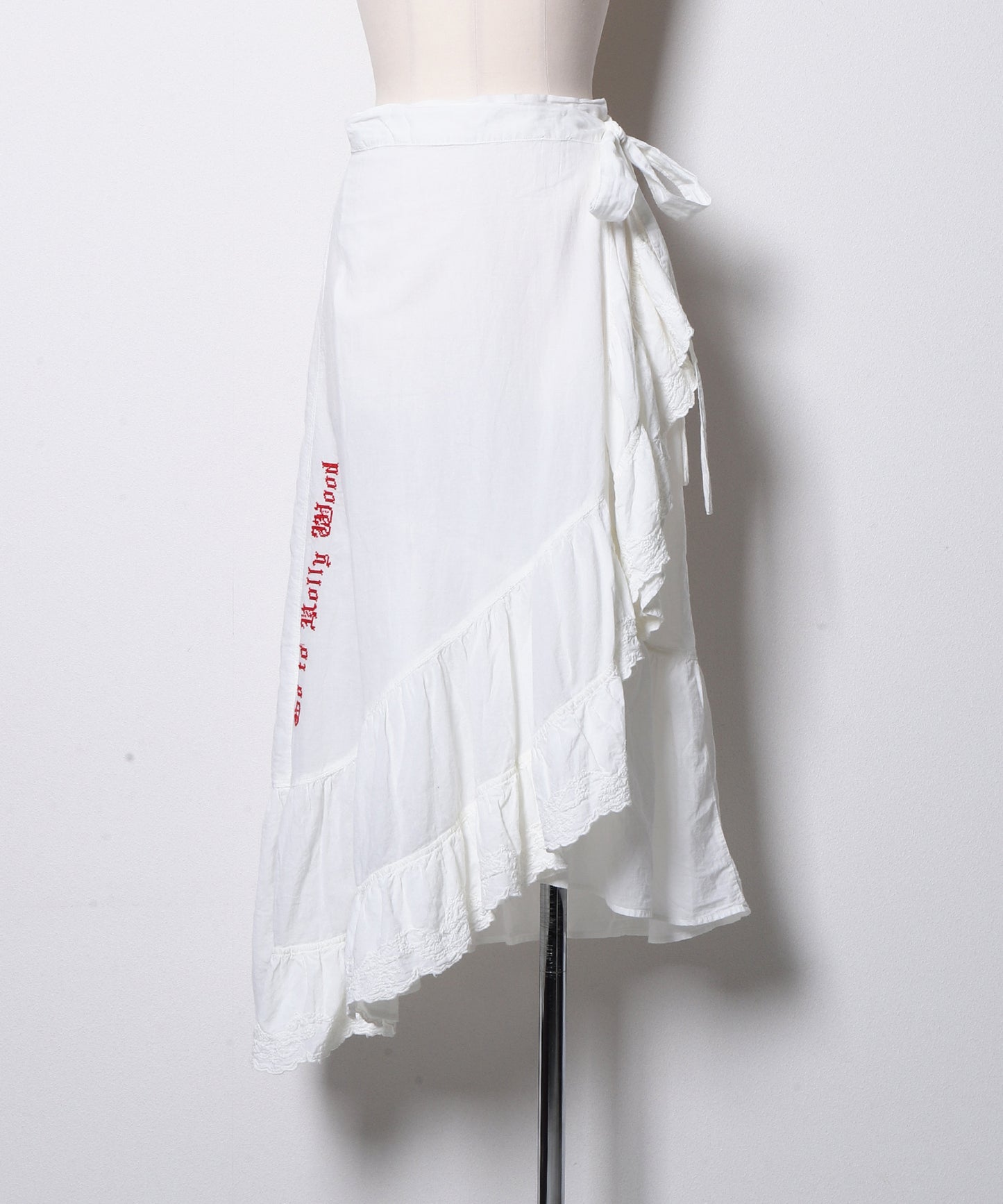 Loan Cutwork Wrapped Skirt