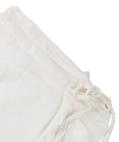 Loan Cutwork Wrapped Skirt