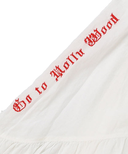 Loan Cutwork Wrapped Skirt