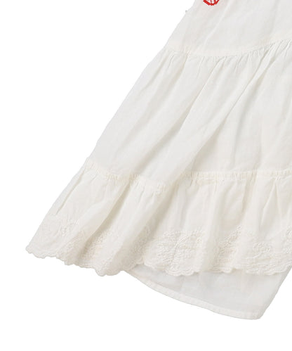 Loan Cutwork Wrapped Skirt