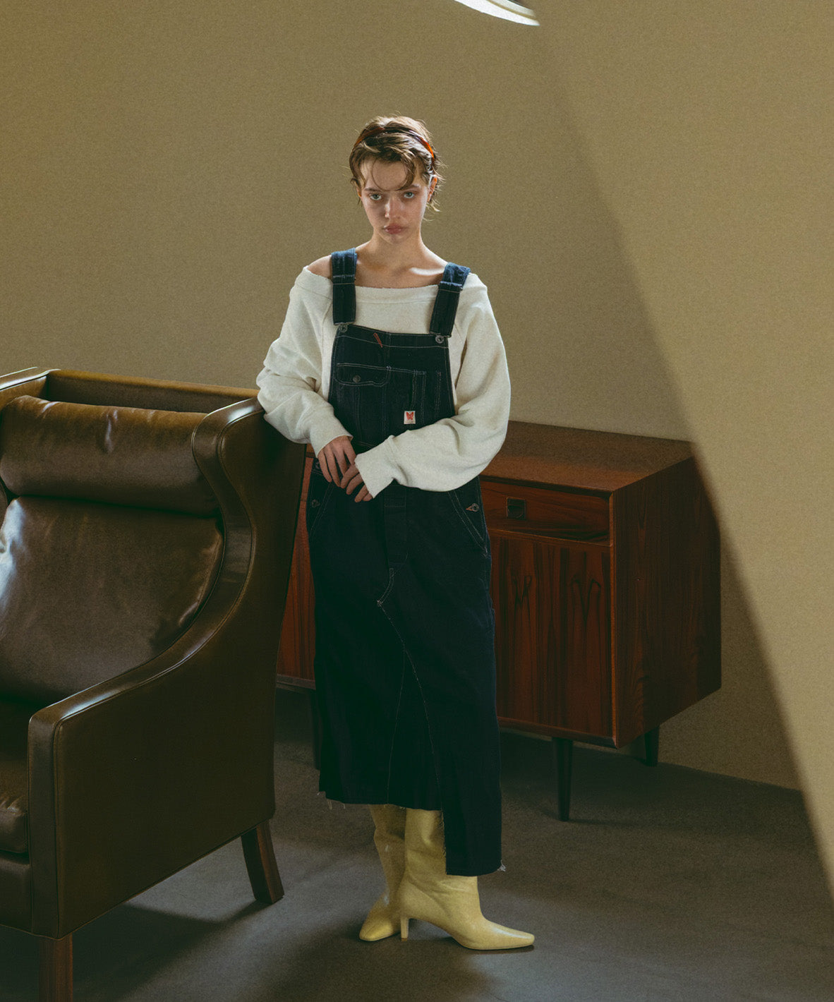 Seldvedge Denim Remake Apron Dress