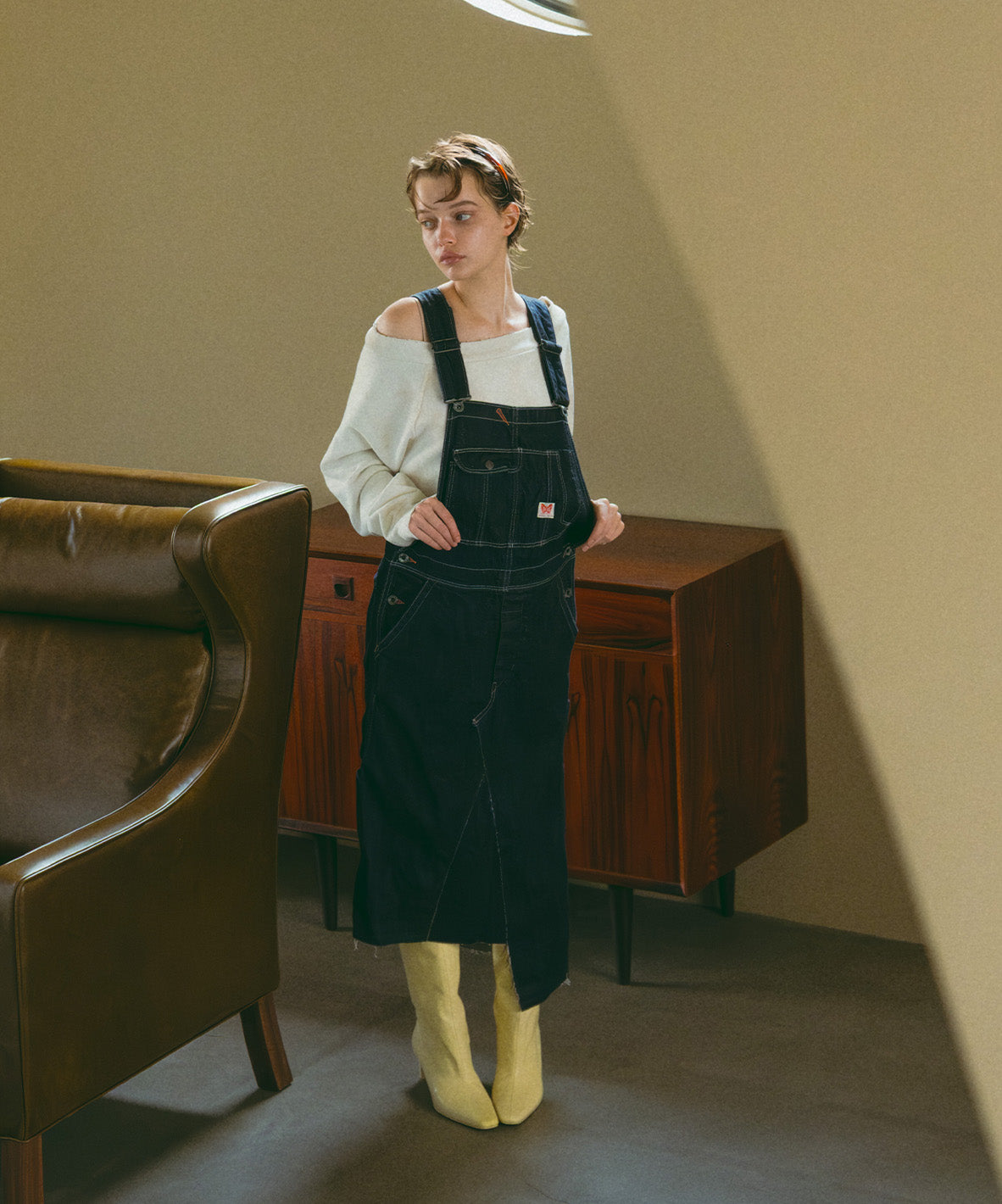 Seldvedge Denim Remake Apron Dress