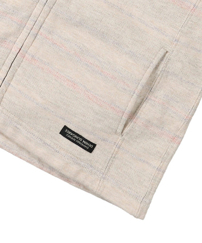 Inlay Fleece Striped GRAMICCI Zip-up Hoodie