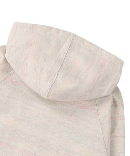 Inlay Fleece Striped GRAMICCI Zip-up Hoodie