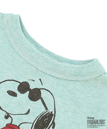 Cotton Jersey SNOOPY Sunglasses TEE