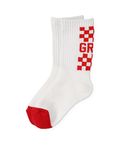 GROOVY Checker Flag Socks