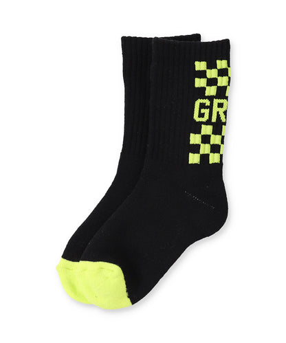 GROOVY Checker Flag Socks