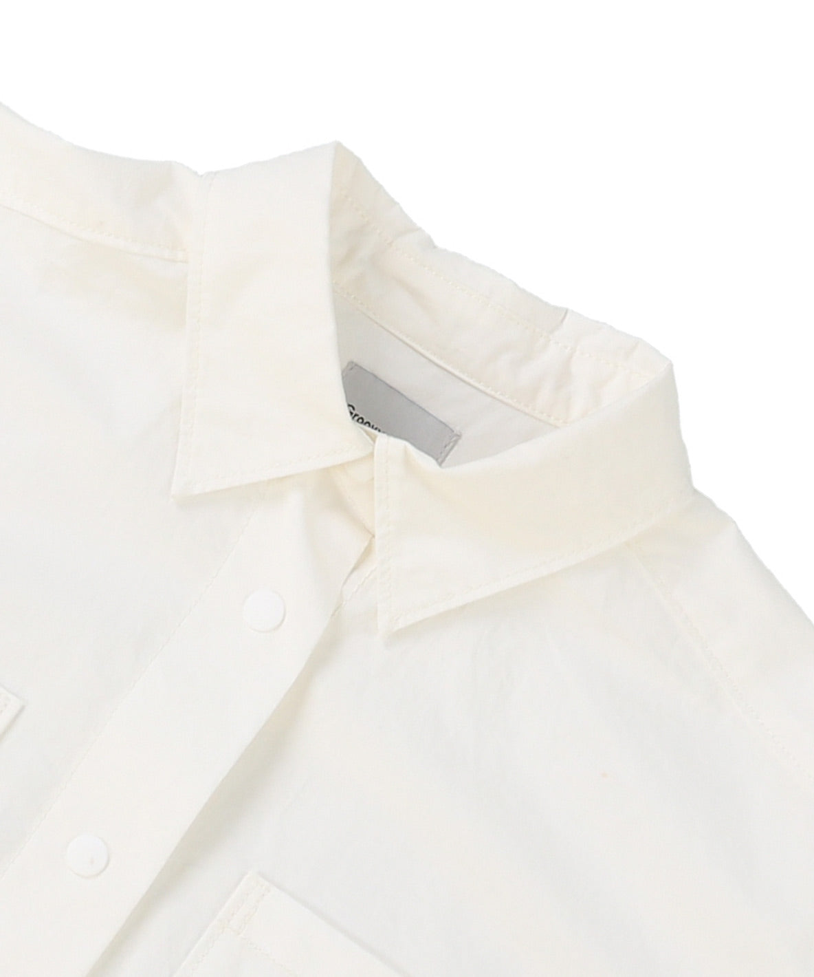 Typewriter Cloth Long Ballooned Shirt