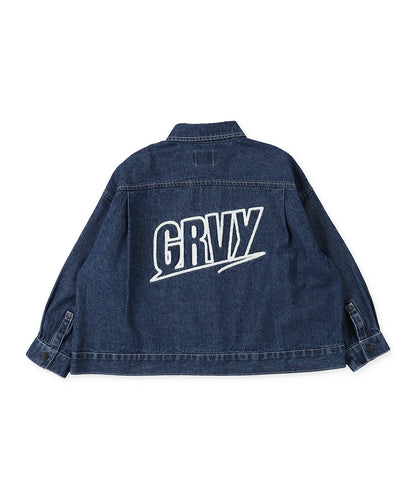 8oz Denim GRVY Wide Jacket