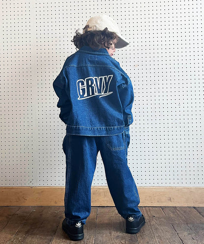 8oz Denim GRVY Wide Jacket