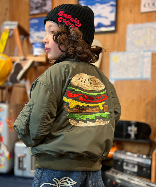 HAMBURGER EMBROIDERY MA-1