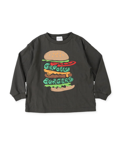 Cotton Jersey HAMBURGER L/S TEE