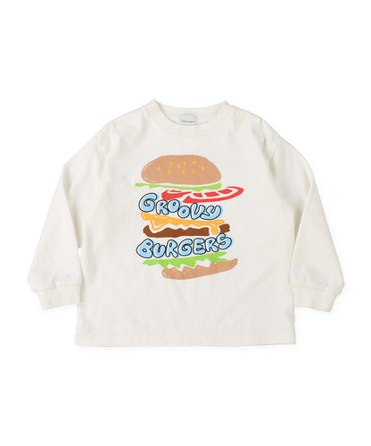 Cotton Jersey HAMBURGER L/S TEE