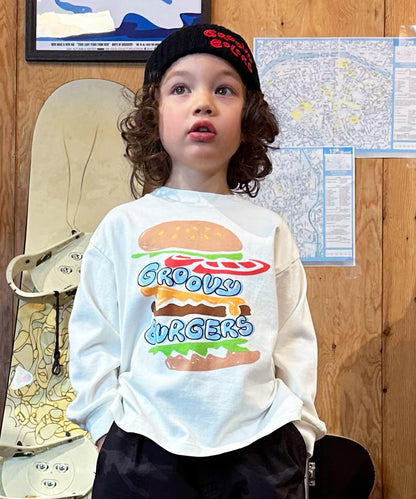 Cotton Jersey HAMBURGER L/S TEE