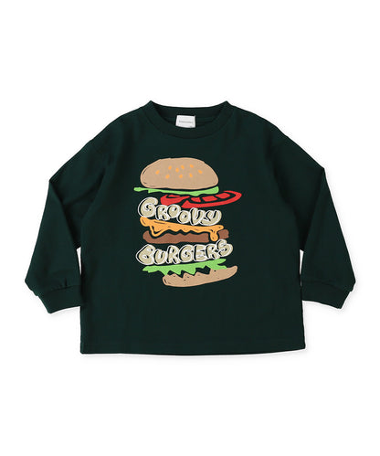 Cotton Jersey HAMBURGER L/S TEE