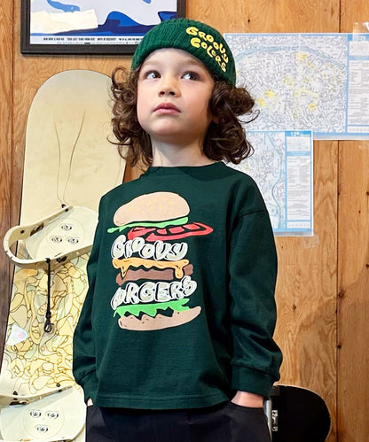 Cotton Jersey HAMBURGER L/S TEE