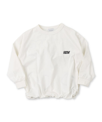 PTT Cotton Jersey DRAWSTRING L/S TEE