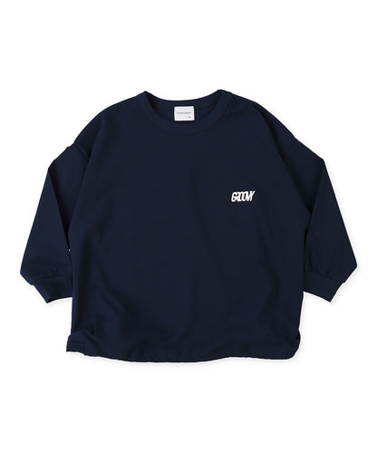 PTT Cotton Jersey DRAWSTRING L/S TEE