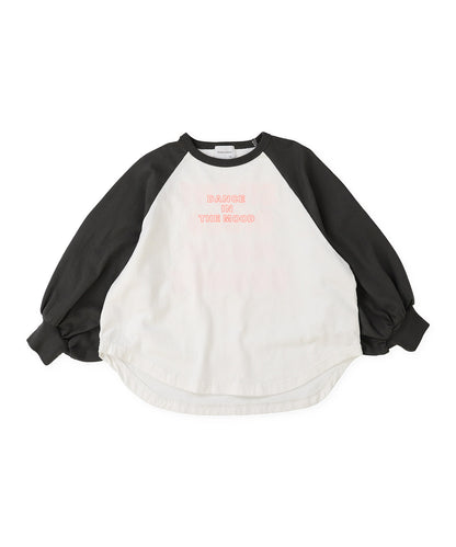 Cotton Jersey Raglan L/S Long TEE