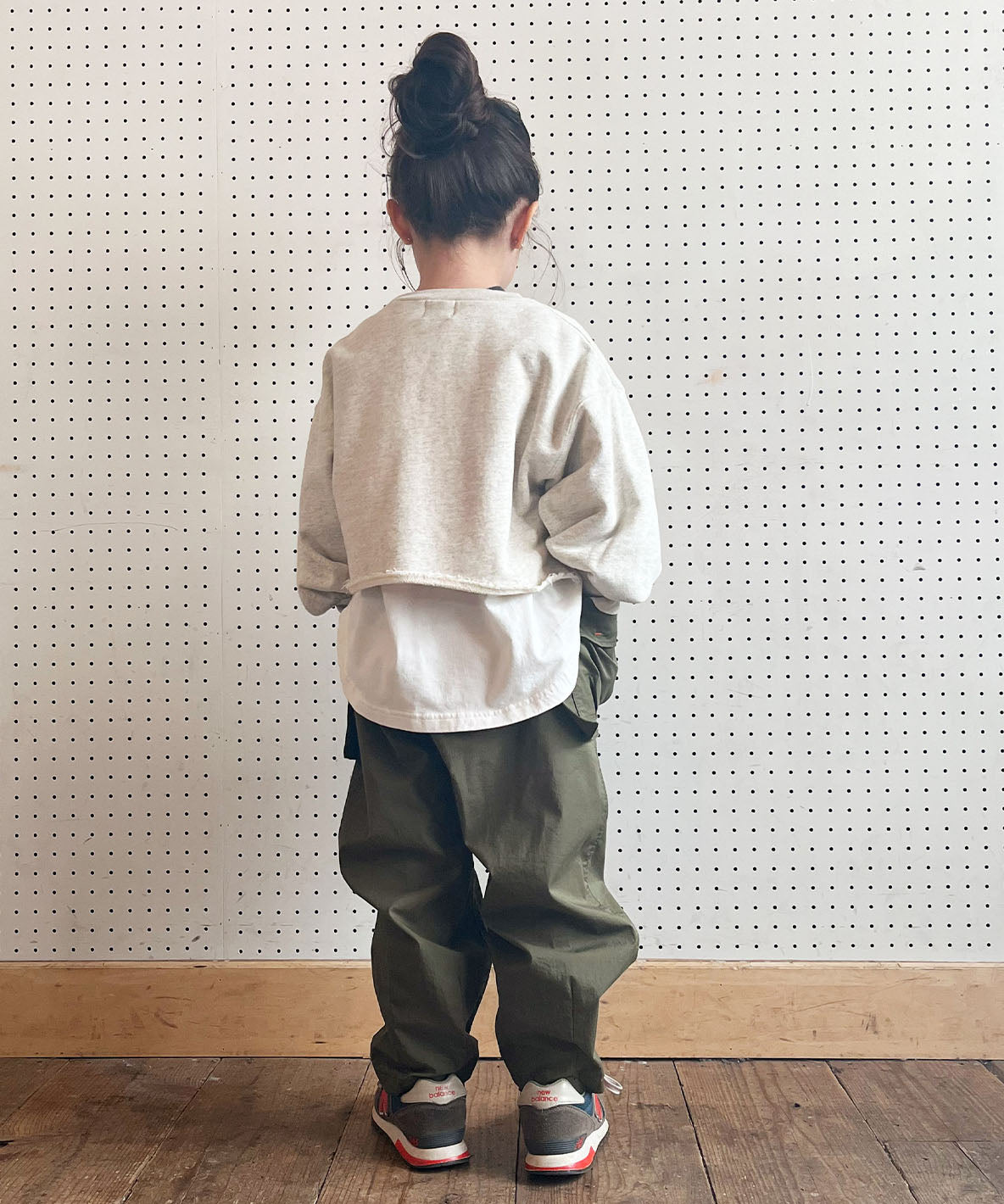 Pile Short Sweatshirt