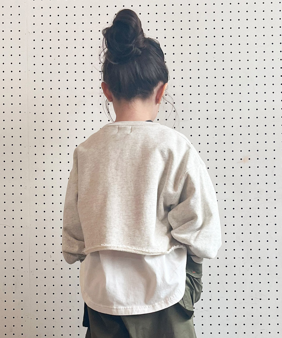 Pile Short Sweatshirt