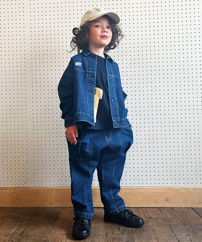 8oz Denim GRVY SIDE POCKET Long Pants