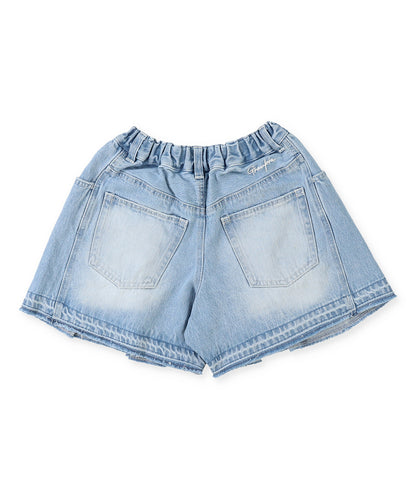 11.4oz Denim Wrapped Culottes