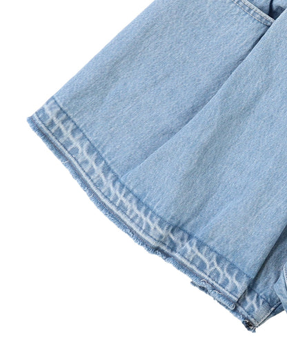 11.4oz Denim Wrapped Culottes