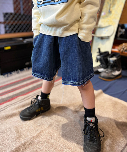 11.4oz Denim Wrapped Culottes