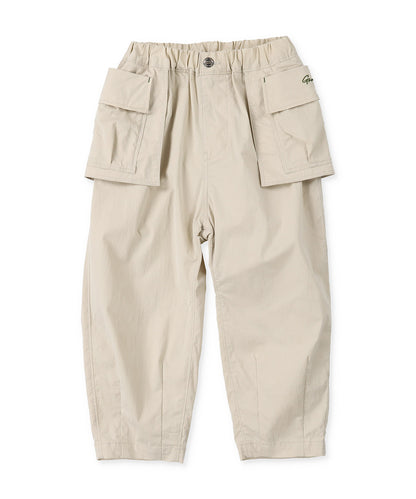 Stretchy Cotton Nylon Pocket Long Pants