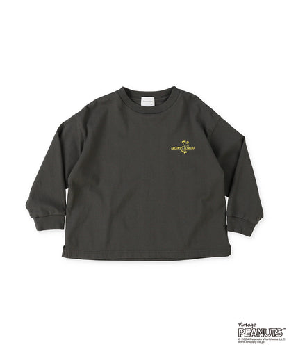 SNOOPY and GROOVY Cotton Jersey L/S TEE