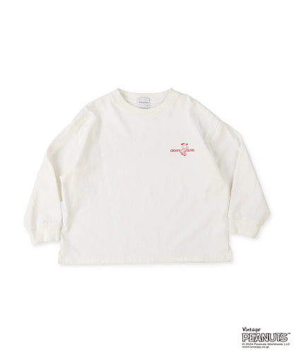 SNOOPY and GROOVY Cotton Jersey L/S TEE