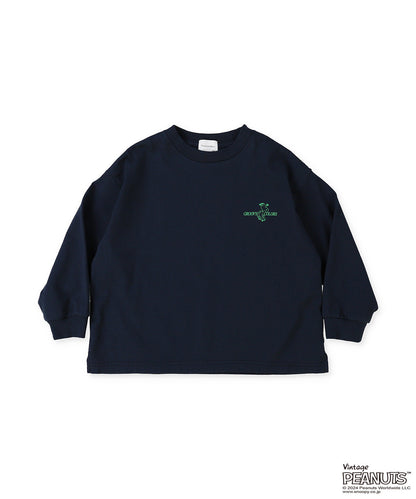 SNOOPY and GROOVY Cotton Jersey L/S TEE