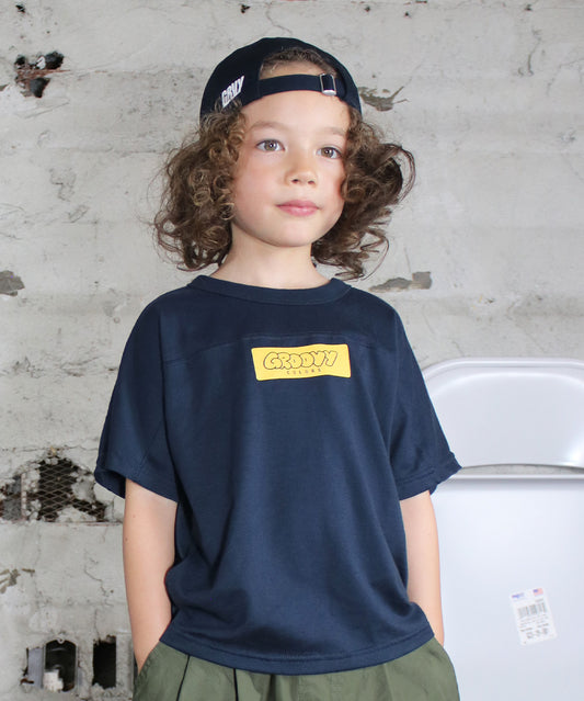 GROOVY COLORS Football Tee
