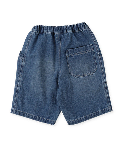 Denim Side Pocket Shorts