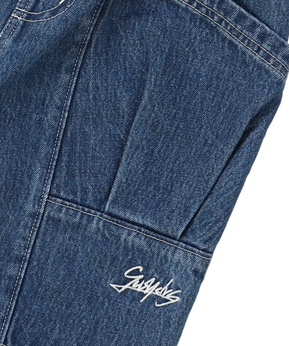 Denim Side Pocket Shorts