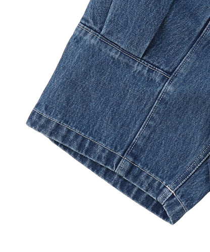 Denim Side Pocket Shorts