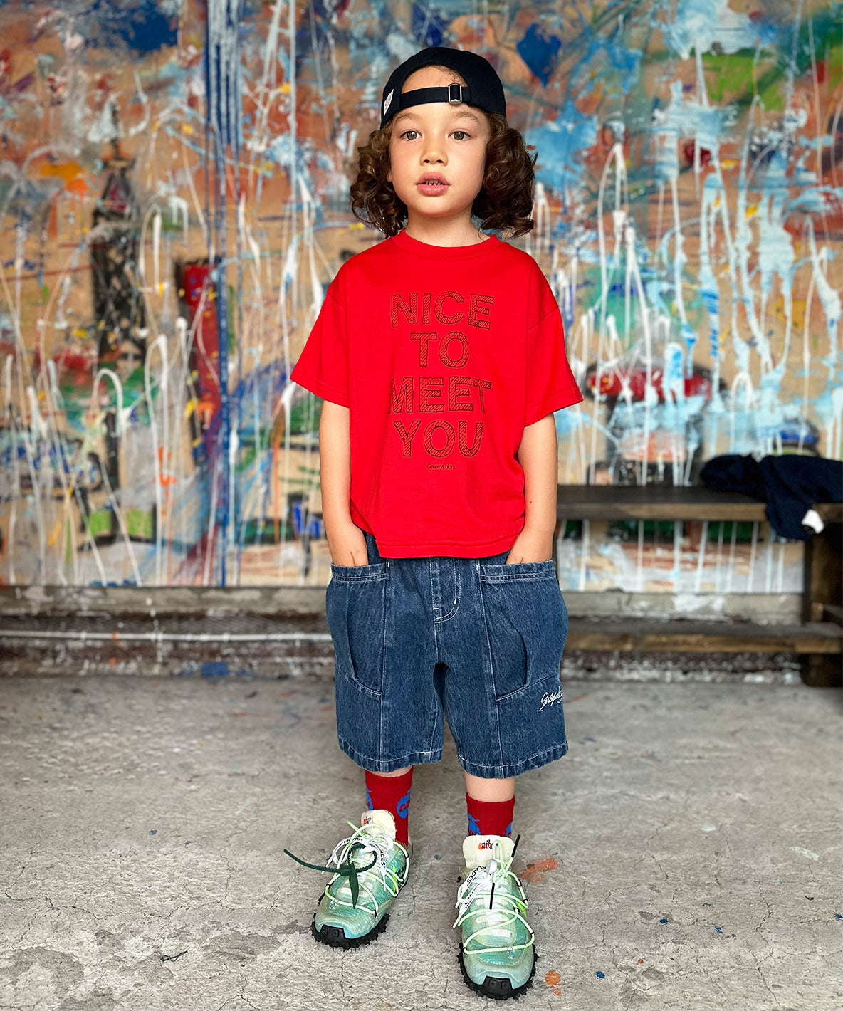 Denim Side Pocket Shorts