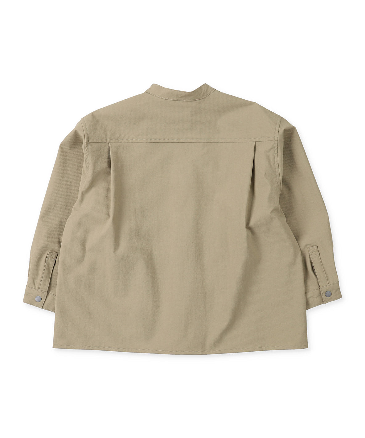 Nylon 4way Band Collar Shirt