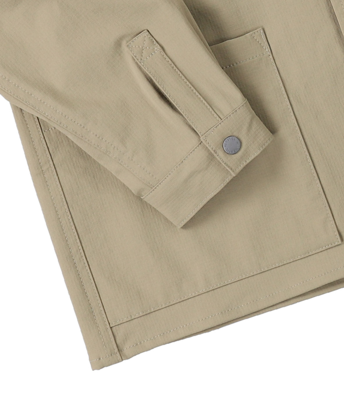 Nylon 4way Band Collar Shirt