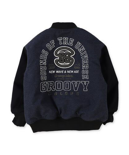 GROOVY COLORS Varsity Jacket