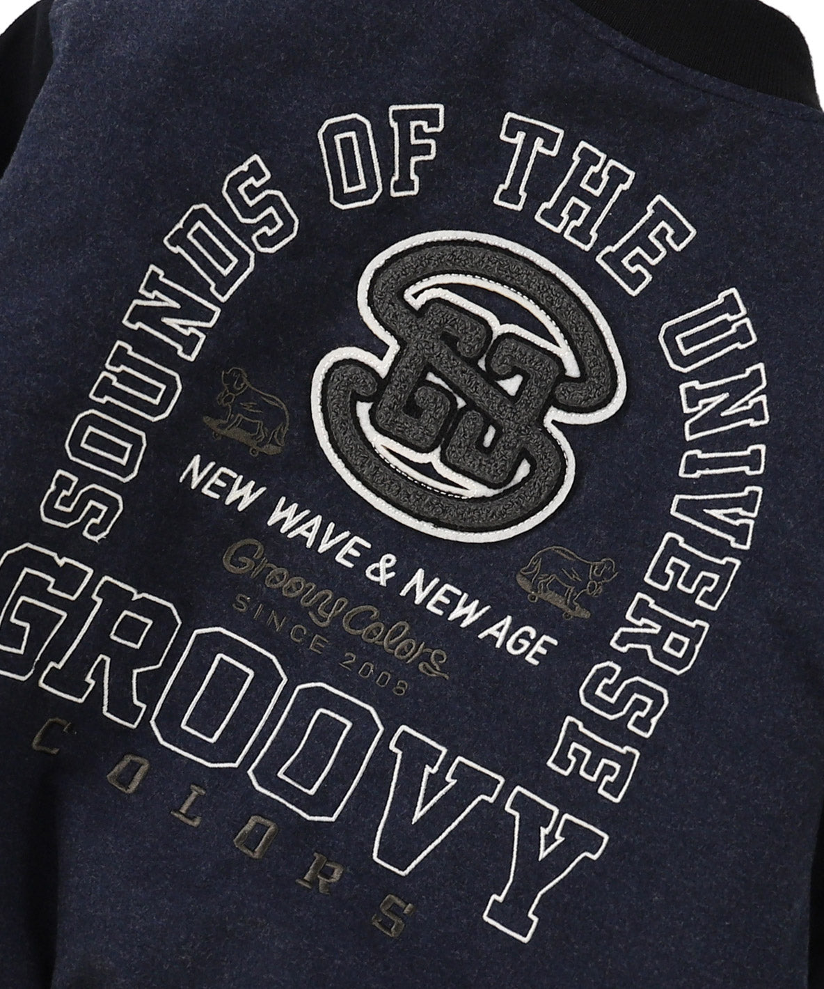 GROOVY COLORS Varsity Jacket