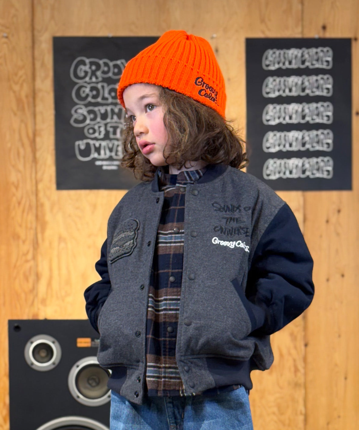 GROOVY COLORS Varsity Jacket