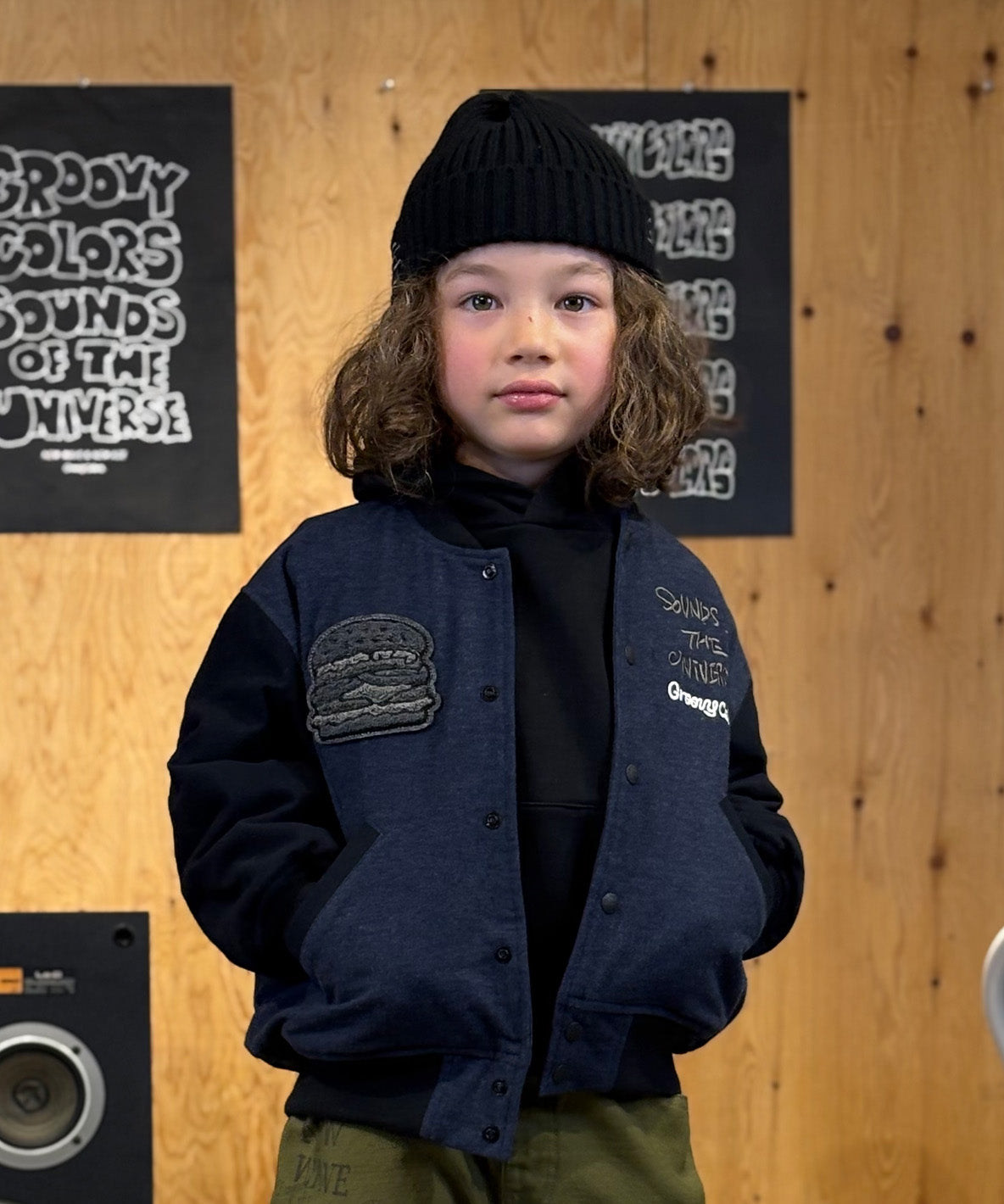 GROOVY COLORS Varsity Jacket