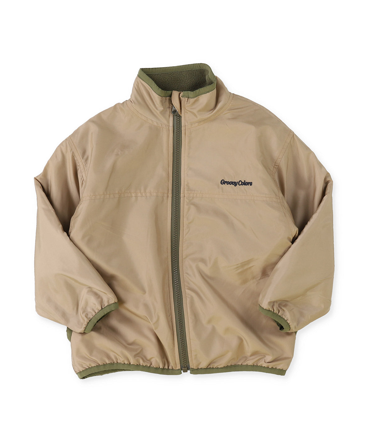 Micro Fleece Reversible Zip-up Jacket