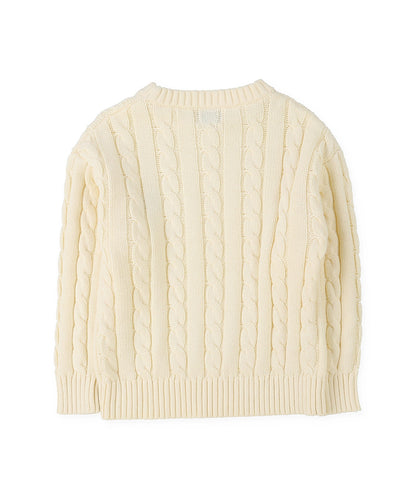 GROOVY Crewneck Cable Knit